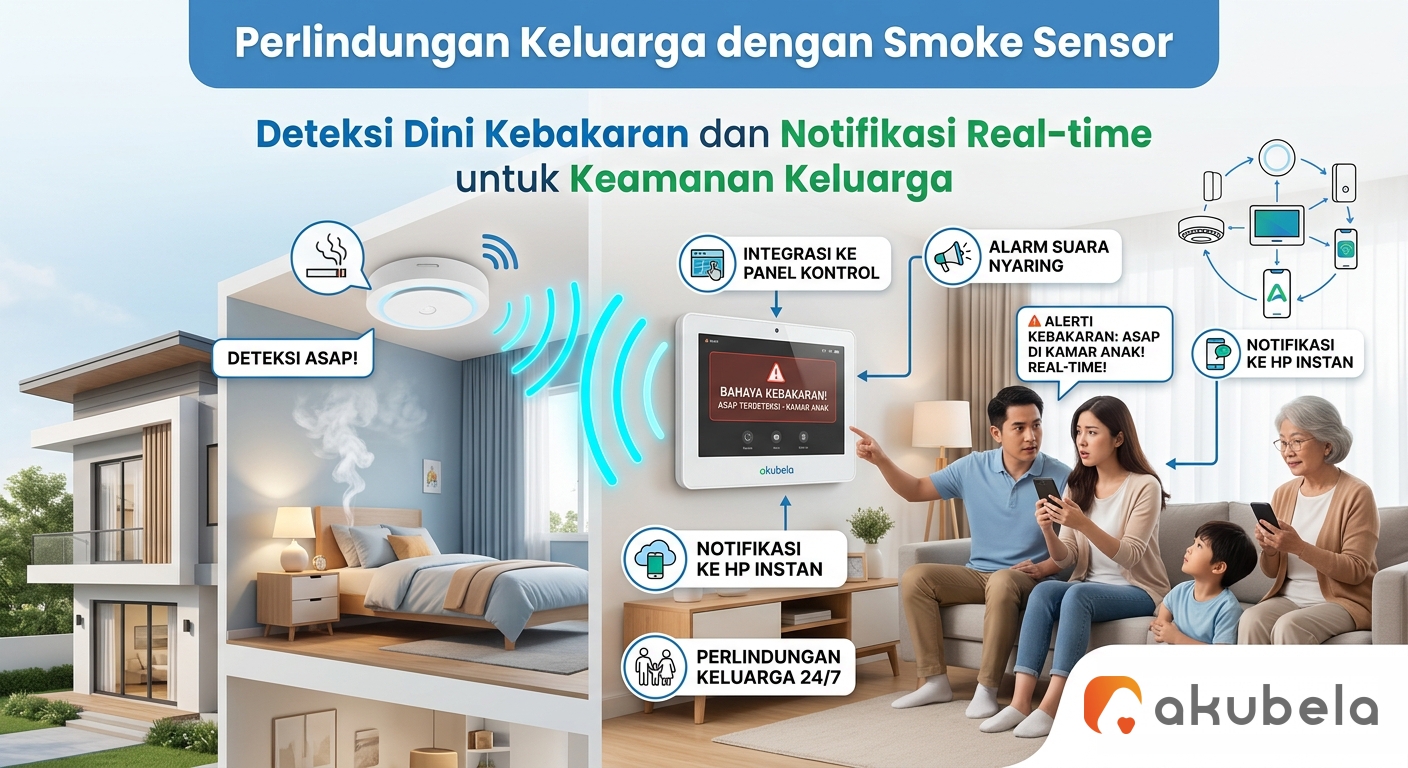 Family Protection with Smart Smoke Sensor