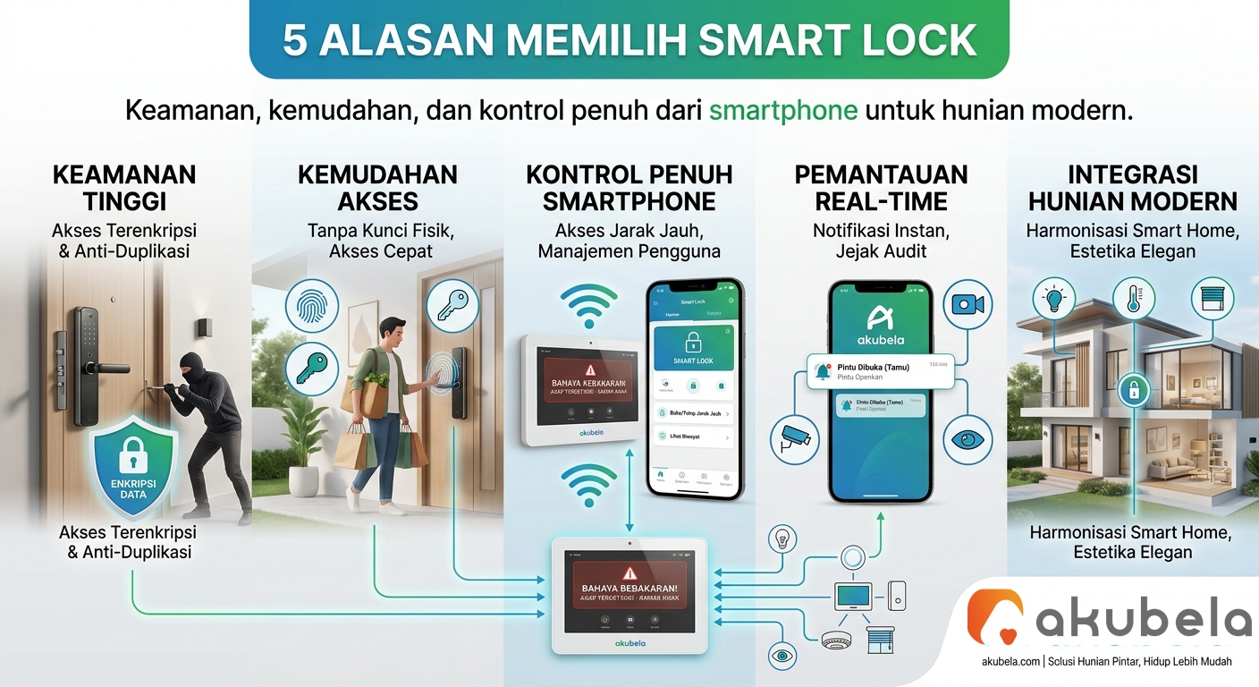 5 Reasons to Choose Smart Lock