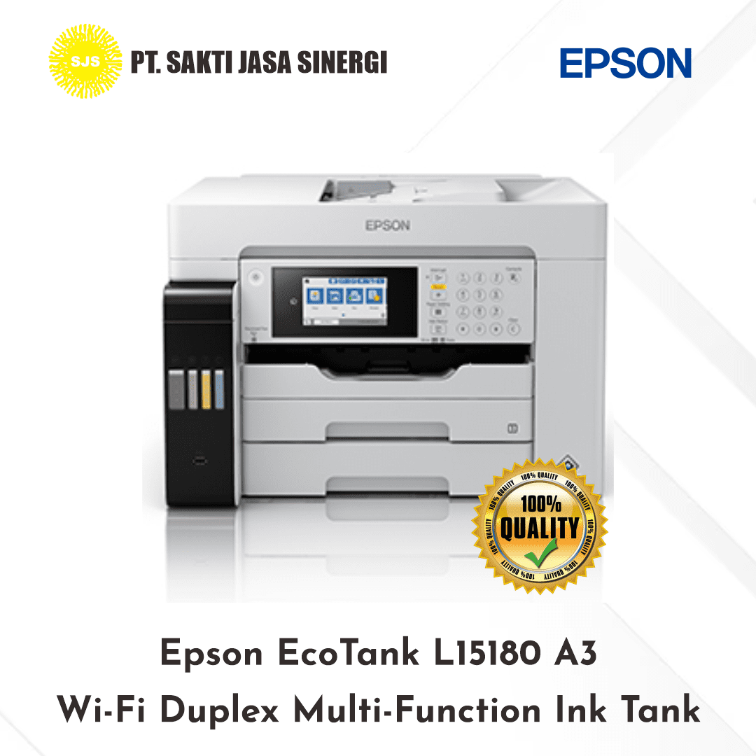 Epson Ecotank L15180 A3 Wi Fi Duplex Multi Function Ink Tank Pt Sakti Jasa Sinergi 0045